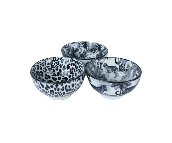 MINI BOWL SAVANA 9X5CM 3PCS