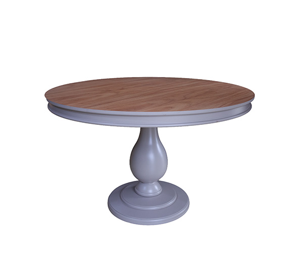 MESA MADEIRA RED D=1,10 DECORATIVA MARRON