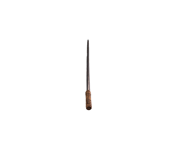 ESPETO FERRO CHURRASCO GDE CABO MADEIRA