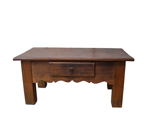MESA CENTRO MADEIRA RET 1,00X0,53X0,45 RUST 1 GAV