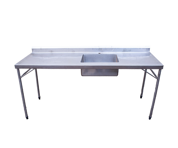 PIA INOX RET PEQ 2.20X.0.65CM 1 CUBA