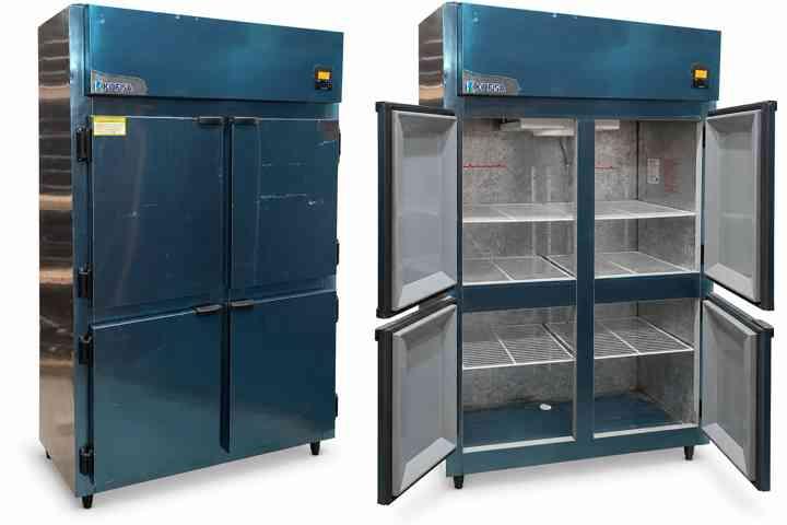 GELADEIRA INOX 4 PORTAS 1.15X60X1.95M 750L