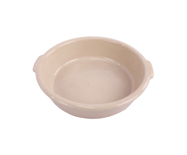 TRAVESSA PORCELANA RED BEGE 26X6