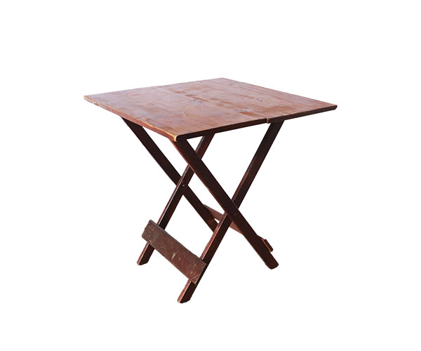 MESA MADEIRA BOTECO IMBUIA QUAD 70X70