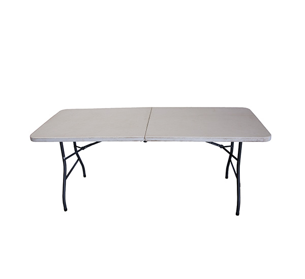 MESA DOBRAVEL POLIETILENO 1,83X76X78,3CM