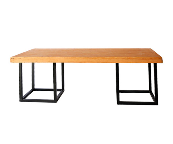 MESA MADEIRA RET BORDA RETA 2.40X1.00 PE AVULSO