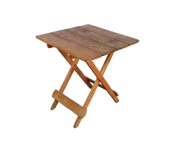 MESA MADEIRA BOTECO MEL QUAD 0,70X0,70 AVULSA