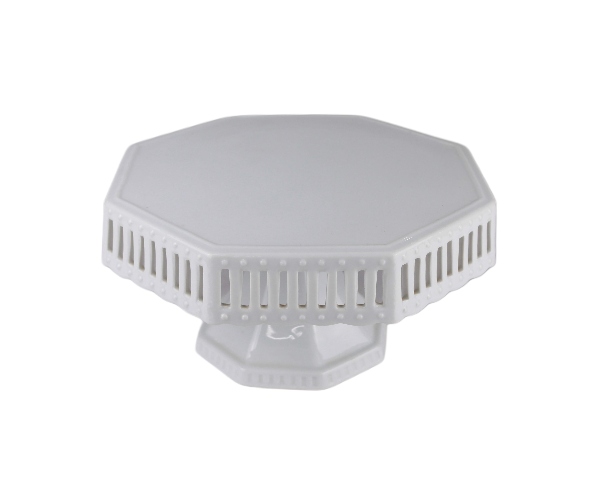 SUPORTE PORCELANA BCA OITAVADO PROVENCAL C/PE