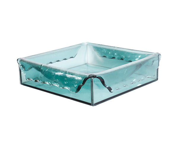 RECHAUD VIDRO VERDE QUAD GDE 2 PEC