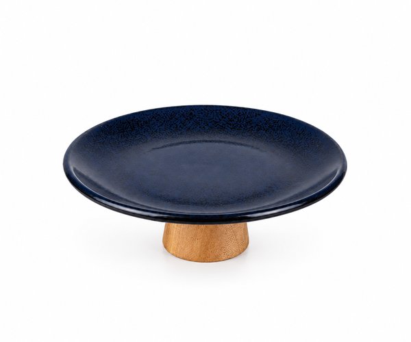 SUPORTE BOLEIRA NIGHT BLUE 21CM