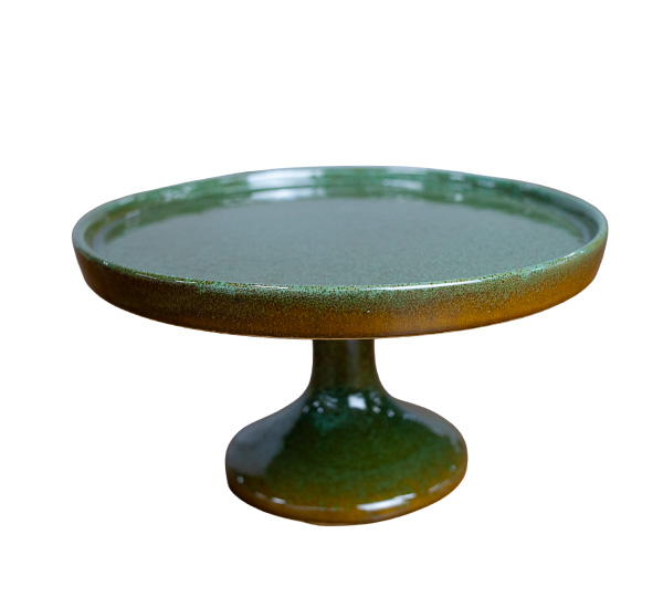 SUPORTE ORGANICO VERDE 26X14CM