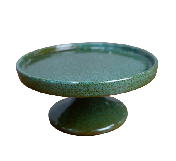 SUPORTE ORGANICO VERDE 22X10CM