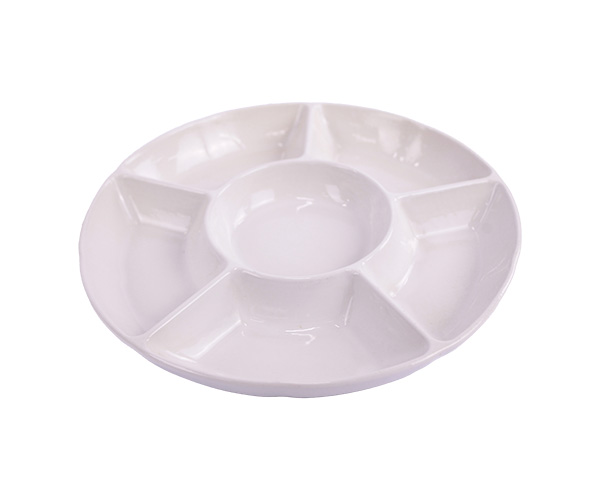 PETISQUEIRA PORCELANA BCA RED 6 DIVISORIAS