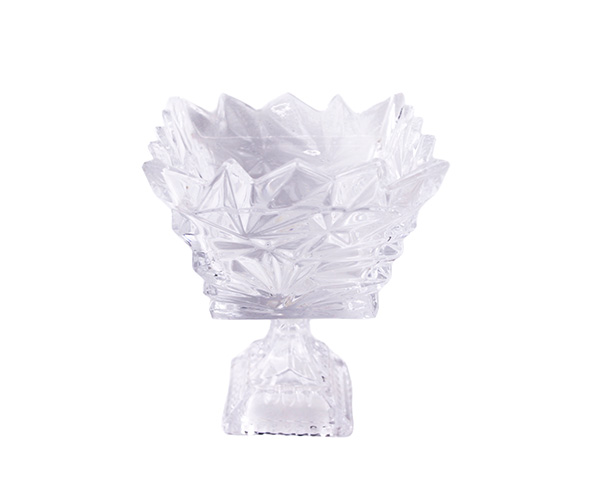 FRUTEIRA CRISTAL QUAD PEQ C/BICOS E PE 14X18