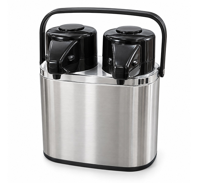 GARRAFA TERMICA INOX DUPLA 2 LITROS
