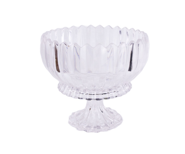 FRUTEIRA CRISTAL RED GOMOS C/PE GDE D=22CM A=20CM