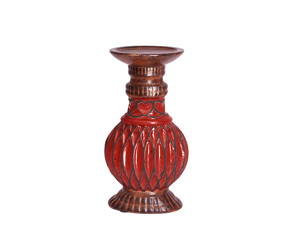 CASTICAL CERAMICA VERMELHO PATINADO MEDIO