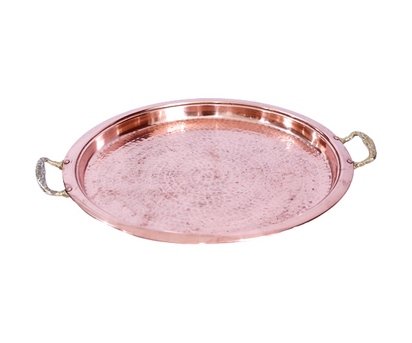 BANDEJA COBRE RED C/ ALCA D=43 CM