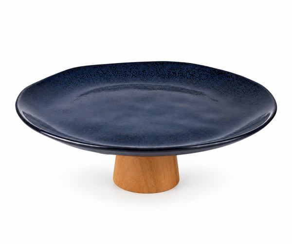SUPORTE BOLEIRA NIGHT BLUE ORG 26CM