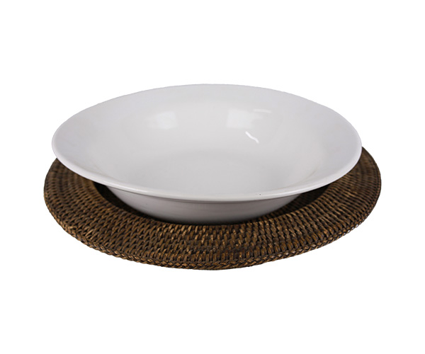 SALADEIRA PORCELANA RED C/ SUPORTE DE VIME