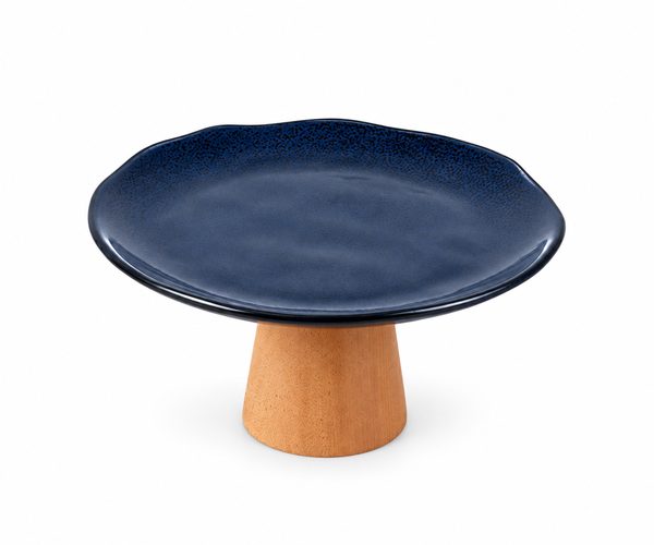 SUPORTE BOLEIRA NIGHT BLUE ORG 19,5CM