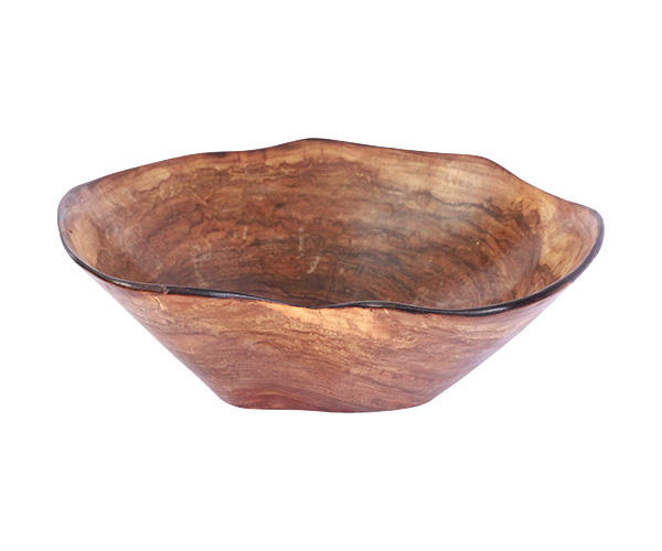 GAMELA DE MADEIRA ONDULADO 38X48X16CM MQ