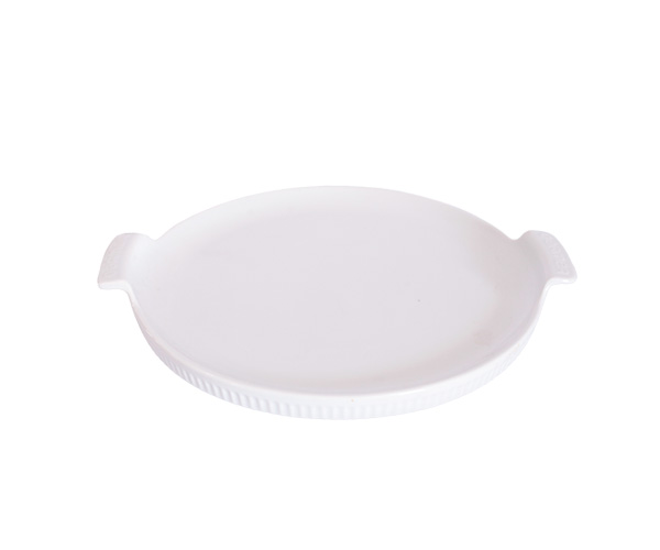 TRAVESSA RED QUICHE BRANCA D=32,5 CM