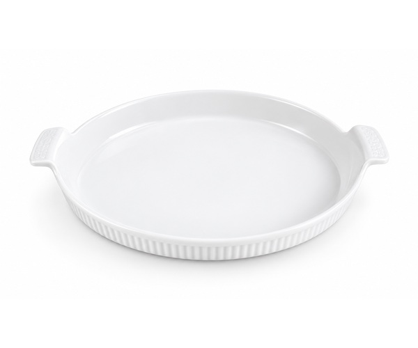 TRAVESSA RED QUICHE BRANCA D=32,5 CM