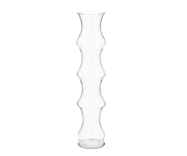 VASO VIDRO ONDA MEDIO