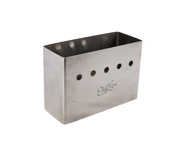PORTA GUARDANAPO INOX CHEF LINE 12X5X9CM
