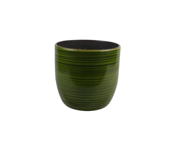 CACHEPO DE CERAMICA VERDE