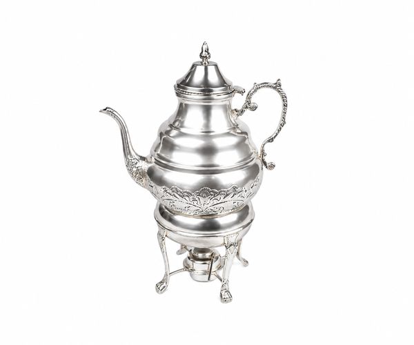 SAMOVAR PRATA RECHAUD BM BORDADO 1 ESP