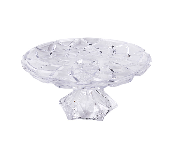 SUPORTE CRISTAL RED DELLE DIAMOND C PE D=26 A=14CM