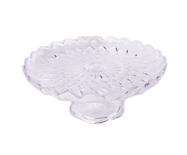 SUPORTE CRISTAL BOLO 32CM C/PE PRINCESS