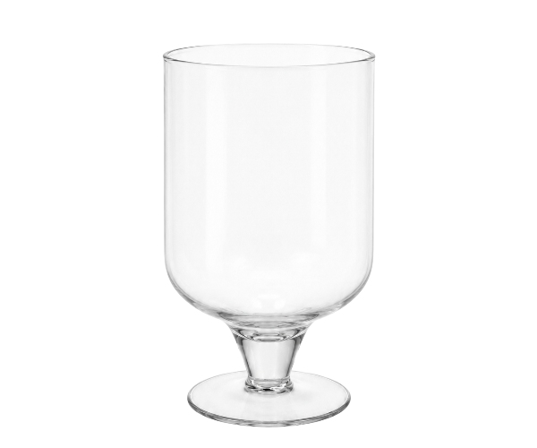 VASO VIDRO TACA ALTO C/PE