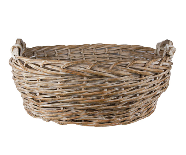 CESTA VIME OVAL GRANDE 60X48X23CM TRANCADA