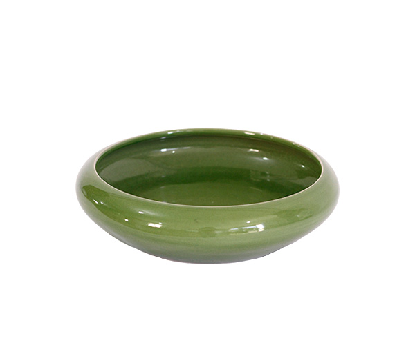 SALADEIRA PORC VERDE D=29 A=9 CM PEQ
