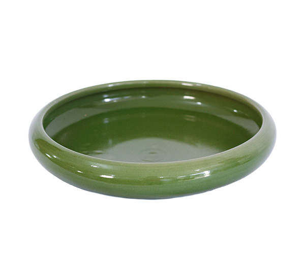SALADEIRA PORC VERDE D=37 A=9 CM GDE